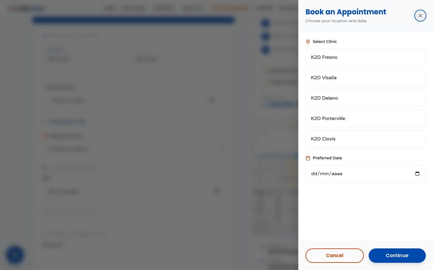 Web bookings straight into the real schedule · Kids2Dentist (1)